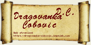 Dragovanka Čobović vizit kartica